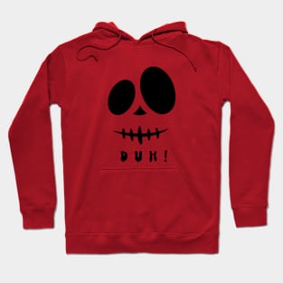 Duh! It's Halloween Spooky Face Hoodie